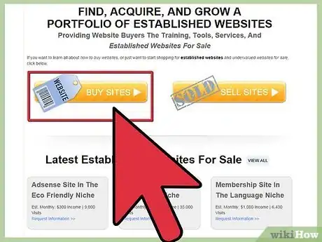Image titled Buy a Website Step 1