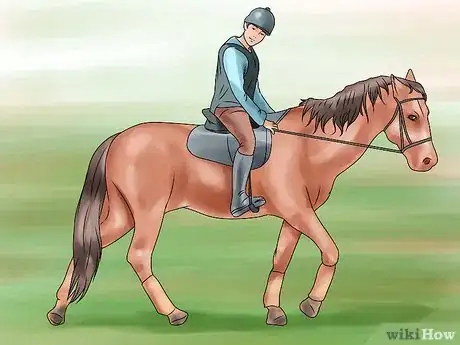 Image titled Canter With Your Horse Step 1
