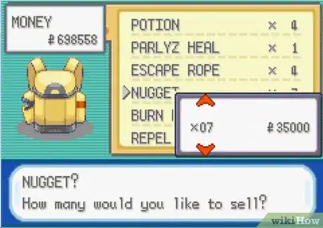 Image titled Get a Lot of Money in Pokémon FireRed and LeafGreen Step 8