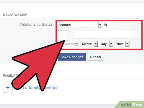 Image titled Add Relatives on Facebook Step 5