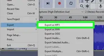 Make an MP3 File