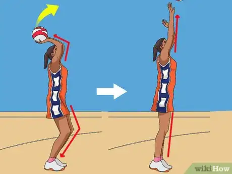 Image titled Shoot in Netball Step 3