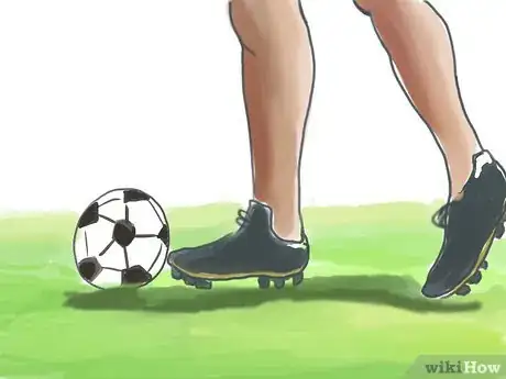 Image titled Do the Perfect Step Overs in Soccer Step 2