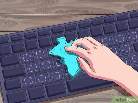 Image titled Clean Under Laptop Keyboard Keys Step 2