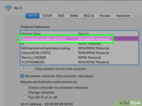 Image titled Change the Default WiFi Network on a Mac Step 7