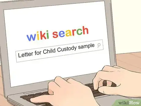 Image titled Write a Letter for Child Custody Step 1