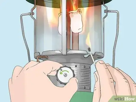 Image titled Light a Liquid Fuel Lantern Step 7