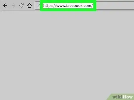 Image titled Post As a Page on Facebook on a PC or Mac Step 1