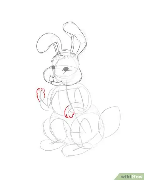 Image titled Draw the Easter Bunny Step 4