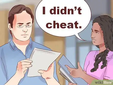 Image titled Deal With the Situation when You Are Caught Cheating in a Test Step 5