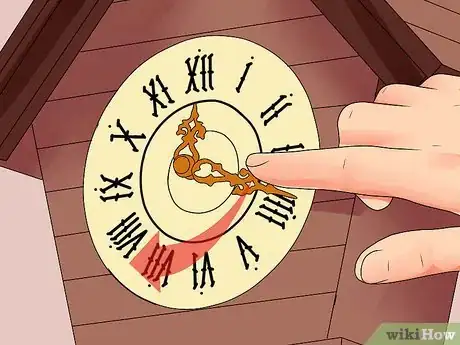 Image titled Set a Cuckoo Clock Step 6