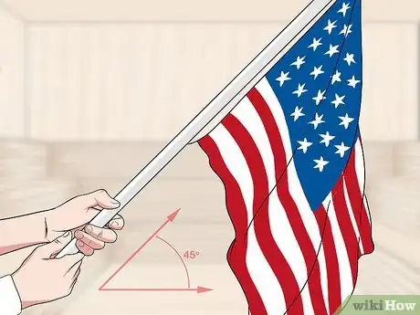 Image titled Display an American Flag with Other Flags Step 11
