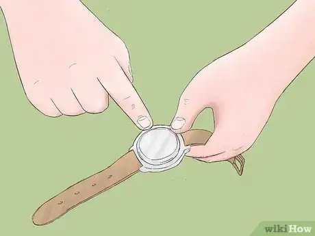 Image titled Pry off a Watch Backing Without Proper Tools Step 1