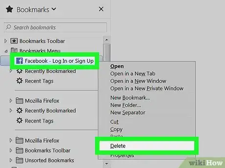 Image titled Delete Bookmarks Step 14