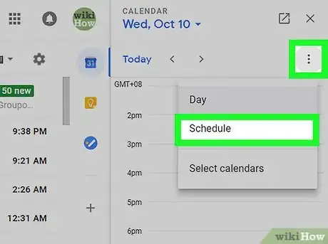 Image titled View Your Calendar in Gmail Step 4