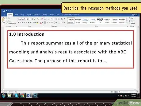 Image titled Write a Statistical Report Step 8