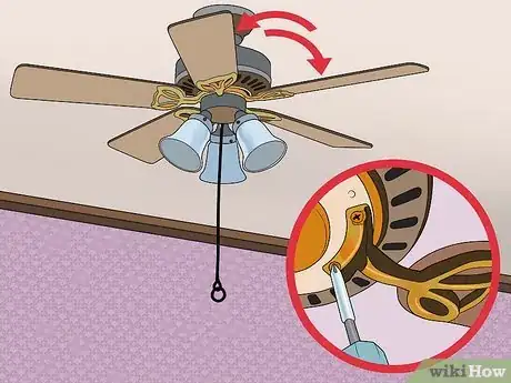 Image titled Fix a Wobbling Ceiling Fan Step 18