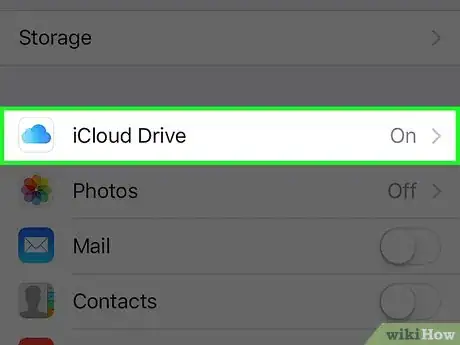 Image titled Stop iCloud from Using Cellular Data for Transfers on an iPhone Step 3