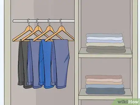 Image titled Organize Pants in Your Closet Step 3