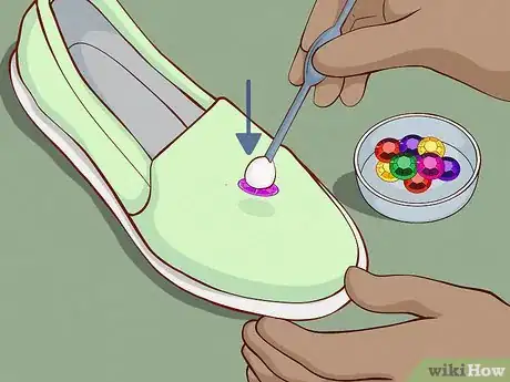 Image titled Bedazzle Shoes Step 8