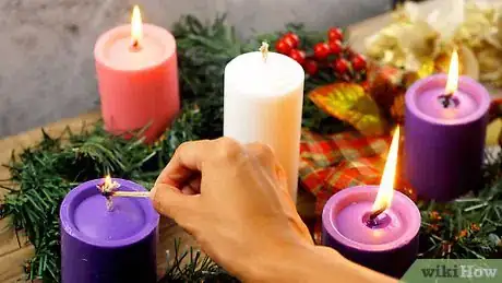 Image titled Light the Advent Candles Step 9