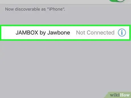 Image titled Connect Jambox to iPhone Step 12