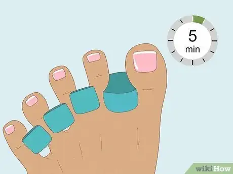 Image titled Do a French Pedicure Step 8