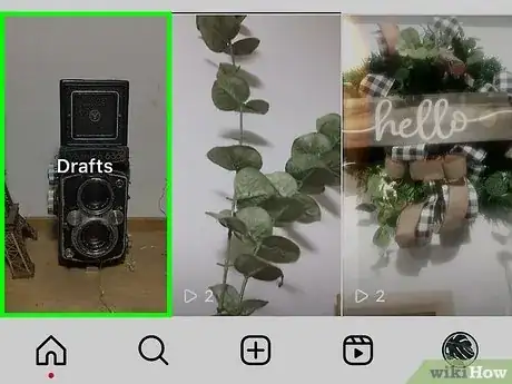 Image titled Find Drafts on Instagram Step 7