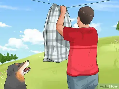 Image titled Get a Dog to Stop Pulling Clothes off the Line Step 11