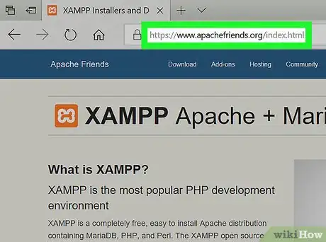 Image titled Install XAMPP for Windows Step 1