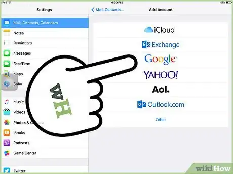 Image titled Set up Email on an iPad Step 4
