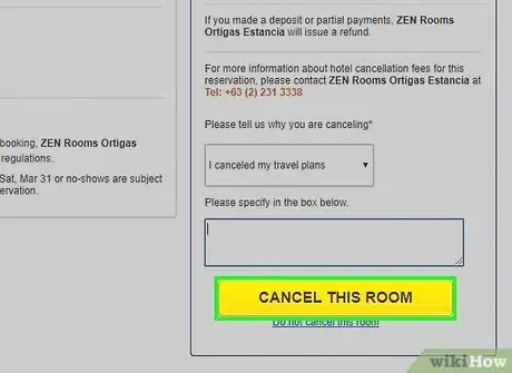 Image titled Cancel a Hotel Reservation on Expedia Step 6