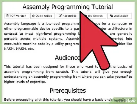 Image titled Start Programming in Assembly Step 1