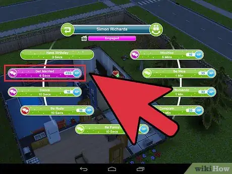 Image titled Get Married in the Sims Freeplay Step 8