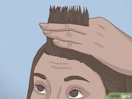 Image titled Use Hair Thinning Shears Step 10