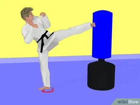 Image titled Do A Side Kick Step 42