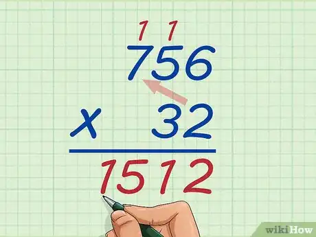 Image titled Do Long Multiplication Step 4