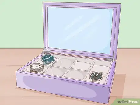 Image titled Store Watches at Home Step 1