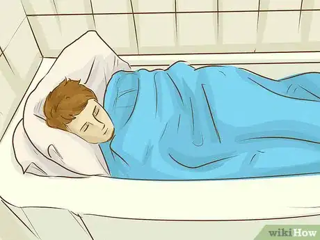 Image titled Sleep in a Bathtub Step 9