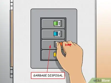 Image titled Remove a Garbage Disposal Step 1