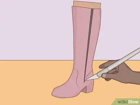 Image titled Add a Zipper to Boots Step 5