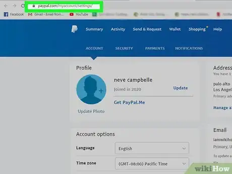 Image titled Change Your PayPal Name Step 1