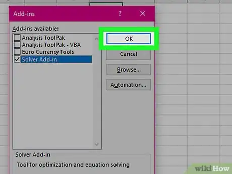 Image titled Use Solver in Microsoft Excel Step 7