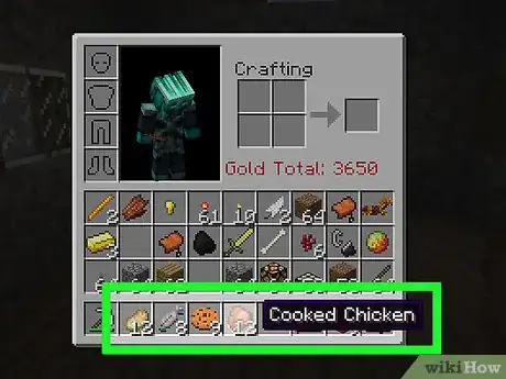 Image titled Eat in Minecraft Step 3