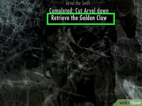 Image titled Solve the Golden Claw Round Door in Skyrim Step 1