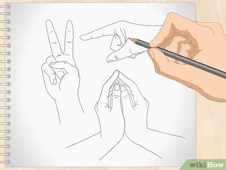 Image titled Draw Anime Hands Step 12