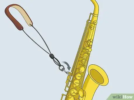 Image titled Hold a Saxophone Step 2