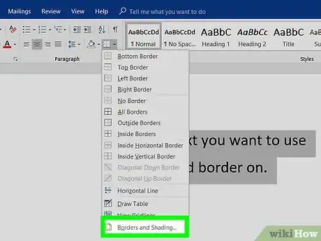 Image titled Add a Border to Word Step 6