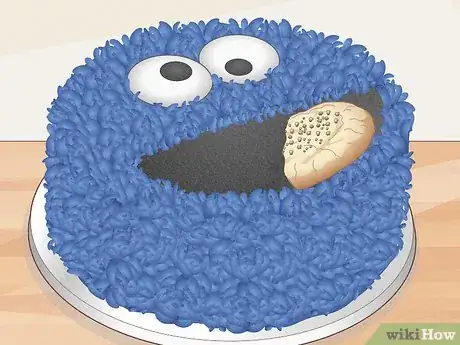 Image titled Make a Cookie Monster Cake Step 18