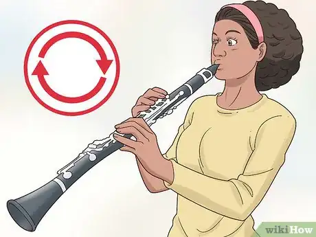 Image titled Get a Good Sound on the Clarinet Step 6